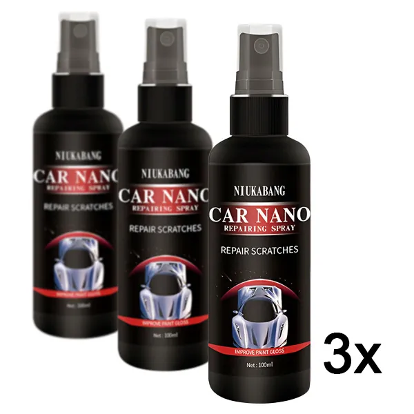 3x Nano spray do naprawy zarysowań samochodowych | CAREASE
