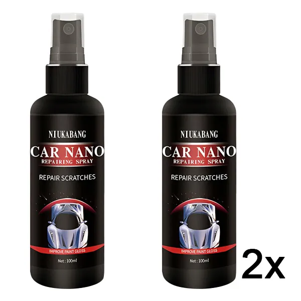 2x Nano spray do naprawy zarysowań samochodowych | CAREASE